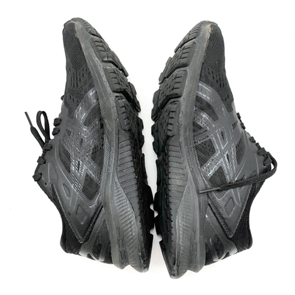 ASICS GT-1000 Running Shoes Triple Black - Picture 4 of 13